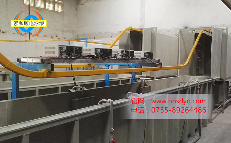 半自動(dòng)電泳涂裝生產(chǎn)線 半自動(dòng)電泳涂裝生產(chǎn)線